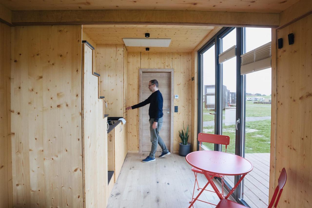 Tiny House Nature 9 Zur Kuhweide - Green Tiny Village Harlesiel Carolinensiel Exterior foto